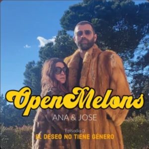 Ana Rayo y José Fernández. Cartel Openmelons temporada 1